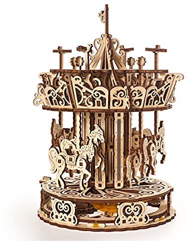 KWH Ugears Globe Globus Earth Modellbausatz aus Holz