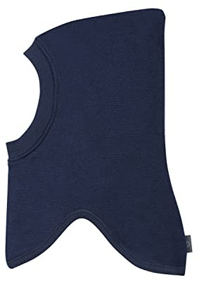 Dilling Schlupfmütze aus natürlicher Merinowolle für Kinder - Navy Einheitsgröße