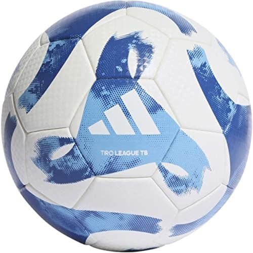 adidas Unisex-Erwachsene Tiro League TB Ball, Weiß/Team Royal Blue/Light Blue, 5