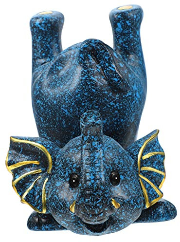 Cabilock Niedlicher Elefant Brillenhalter Für Schreibtisch Harz Langlebig Dekorativ Cartoon Design Als