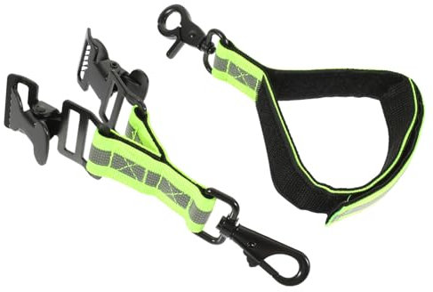 Happyyami 2stücke Feuerwehrhandschuh-bänder Mit Clips Verstellbare Reflektierende Handschuhhalter Für Feuerwehrzubehör Robuste Und Langlebige Aufbewahrungslösung Für Handschuhe