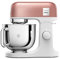 Kenwood kMix Editions KMX760API Kitchen Machine, 5 l Stainless Steel Bowl, Safe-Use Safety System, Metal Casing, 1000 Watts, incl. 3-Piece Patisserie Set and Splash Guard, Apricot Pink