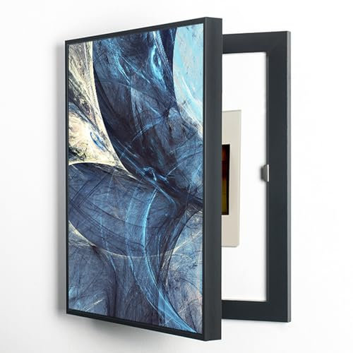 Peinture décorative pour compteur électrique – Design créatif moderne pour décoration murale de maison, restaurant, bureau – Panneau suspendu pour mètres