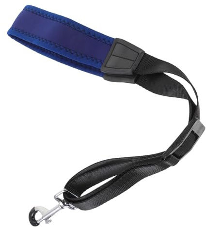 JOINPAYA Verstellbarer Saxophongurt für Altsaxophon und Saxophon mit Gepolstertem Nylon Material und Metallhaken für Komfortablen Sitz Beim Musizieren