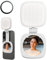 SMALLRIG Lampe Selfie Magnétique pour iPhone, Lampe de Téléphone avec Miroir, Fixation Instantanée pour MagSafe, pour Selfies, Vidéoconférence, Vibe P48 Blanc - 4933