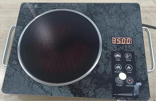 Nardea 3500W Einzelkochfeld – Infrarot Keramikplatte, Kompakt, Universelle Kompatibilität & Sicherheitsfunktionen Wandskulpturen