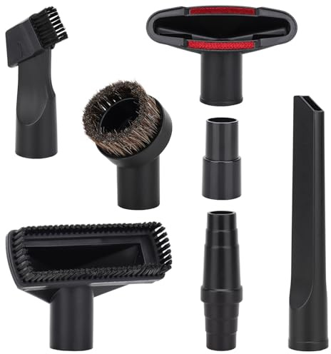 7Pack Vacuum Cleaner Attachment Set Compatible with Henry Hoover Attachments Head - Includes Crevice, Upholstery, 2 in1 Tool, Brush,Universal Vacuum Adapter for 31.5mm-45mm Dust Extraction Hose