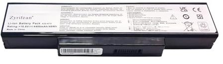Zyrifean A32-K72 A32-N71 Batterie Compatible avec ASUS X73S X72J X72D X73b | pour ASUS A73S K73S K73SV N73J X72dr x7bs x7bj X72jr pro7bs X72v X72vn X73be X73br N73SV X73E X73S X73BY X73SD X73SV X73T
