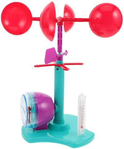 VICASKY Educational Toys Wind Vane Kit for Boys and Girls Diy Science Experiment Material Package Physics Toys Anemometer Wind Direction