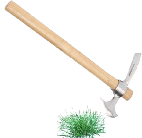 Piccone Piccola Zappa a Doppia Testa in Acciaio | Attrezzi da Scavo per Giardino Per Giardinaggio Edilizia Esterna Agricoltura Forestale Scavo Radici Arbusti Cortile Terra
