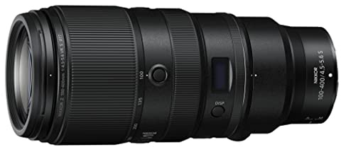 Nikon NIKKOR Z 100-400mm f/4.5-5.6 VR S, teleobiettivo Mirrorless FX Nital | Super teleobiettivo professionale, TC compatibile, qualità S-Line, VR 5,5 Stop, trattamento arneo. 6 anni garanzia Nital