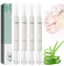HIULLEN Lápiz para el cuidado de uñas, 4 unidades, lápiz para el cuidado de las uñas de las manos y los pies, lápiz de reparación de uñas con aceite de árbol de té, vitamina E y aloe vera