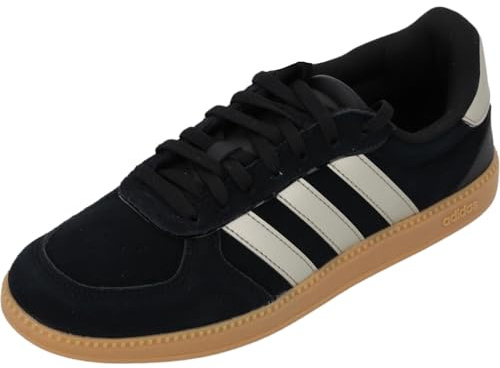 Adidas Femme BREAKNET Sleek Shoes, Core Black/Cyber met./Gum 3, 39 1/3 EU