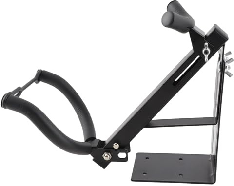 Aramox Alto Saxophone Wall Mount Stand, Metal Design, Adjustable Position, Ideal for Music Rooms and Studios