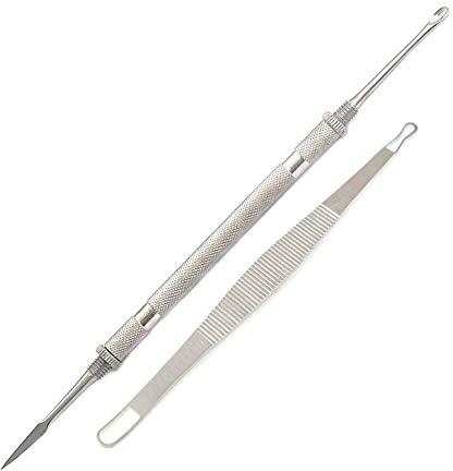 AAProTools Beauty Blackhead Extractor Set - Comedone Extractor & Blackhead Lancet Extractor