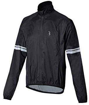 BBB Cycling Unisex-Adult StormShield 2.0 Jacket Radlerjacke Fahrrad Regenjacke | Winddicht Wasserabweisend Wasserdicht Herren und Damen Herbst Winter | MTB Urban Rennrad | M BBW-481, Schwarz, M