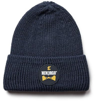 Lego Wear Jungen Lego Wear Ninjago drenge vinterhat Lwasmus 706 Beanie M tze, Dunkle Navy, 50/52 EU