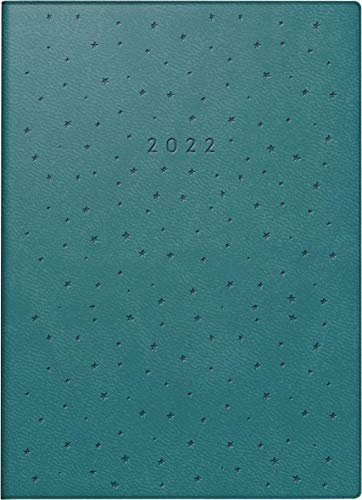 rido/idé 7018504032 Taschenkalender Technik S, 2 Seiten = 1 Woche, 100 x 140 mm, Kunstleder-Einband Trend pink, Kalendarium 2022