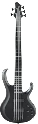 Ibanez Iron Label BTB625EX-BKF Black Flat - E-Bass