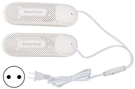 Qcwwy Schuhtrockner, Tragbarer Kinderschuhtrockner für Den Haushalt, Schuhtrockner, Desodorierer, Schuhtrockner, Schuhwärmer für Schuhe, Stiefel, Socken, Skischuhe(Standard)