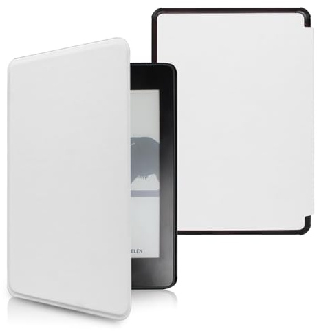 Hülle Kompatibel 6 Zoll Kindle Paperwhite 5./6./7. Generation [Erschienen im 2012-2015]-Automatische Schlaf-/Wachfunktion, Leicht Und Dünn Kreuzmuster Schutzhülle Aus Pu Leder