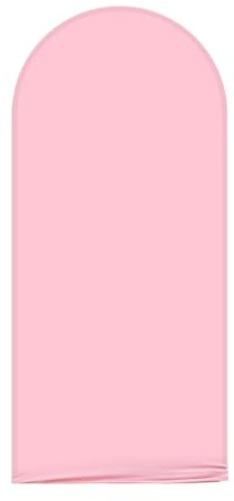 AIBIIN 0.8x1.8m Rose Couleur Arche Forme Toile De Fond pour La Cérémonie De Mariage Fête d'anniversaire Bébé Douche Banquet Décoration