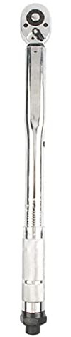 Llave dinamométrica ajustable de 1/2 10-150 N, llave dinamométrica de trinquete, reparación de coche, kg de par de torsión, llave positiva y negativa