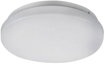 LED Deckenlampe Deckenleuchte Wohnzimmerleuchte Esszimmerlampe Küchenleuchte, Kunststoff weiß rund, Abstrahlwinkel 120°, 24W 2600lm 3in1 Lichtfarbe, D 35 cm