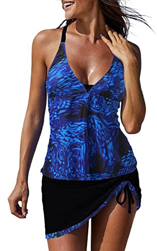 WILLBEST Damen Mode Beachvolleyball uv Kleidung Damen bade Bikini Badeanzug hochgeschlossen BHS Oberteile Strandkleider Sommer Ranking Bikini trägerlos 3 teilig bade
