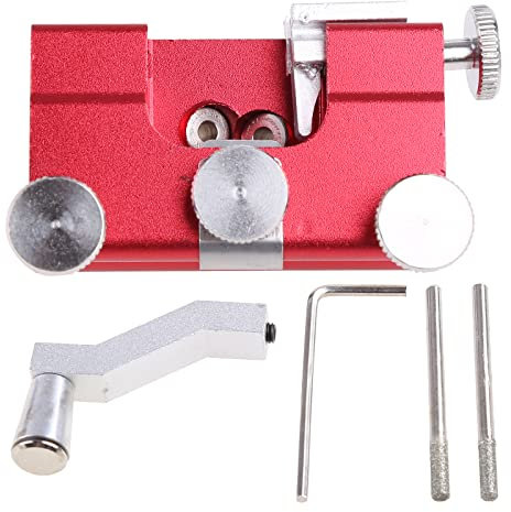 Chainsaw Sharpener Portable Chainsaw Sharpener Tool Quick Sharpening Woodworking Chainsaw Electric Quick Sharpening Chainsaw Sharpener Aluminum Alloy Sharpener File Table