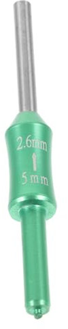 PAMINGONO Reduzierstück Angelruten Titanlegierung Verschleißfest Verbindungsstück 7,5cm Grün Steckverbindung Für Angelrutendurchmesser Ventilstangengriff Arme Angelrutenzubehör