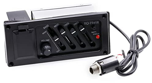 Akustikgitarren -Pickup, Gleichung EQ für Volksklassiker Al Musical Accessoires Equalizer Preamp Förderlich