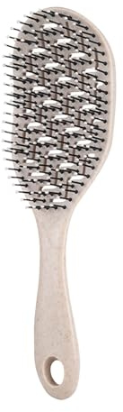 Peine de masaje para el cabelludo, cepillo para el cabello, cepillo de masaje de pala, ideal para el hogar, viajes, diario, vacaciones, rutina matutina, mujeres, hombres, 9.4 x 2.8 x 1.2