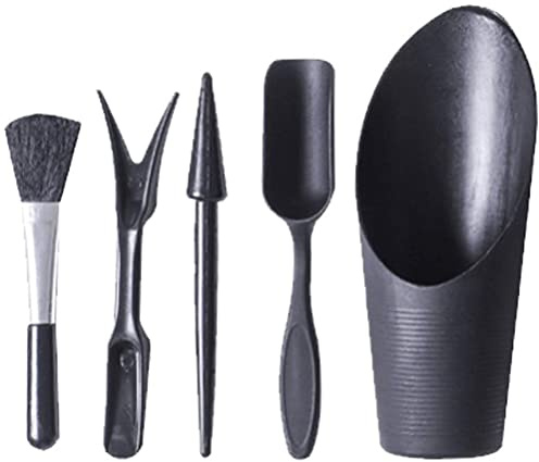 Mini-gartenwerkzeug-set, Handwerkzeuge, Sukkulenten-werkzeuge, Umpflanzwerkzeug-set, Sukkulenten-pflege-kunststoff-set, Bonsai-blumenerde Für Den Innenbereich, Für Sukkulenten, Miniatur-pflanzen,
