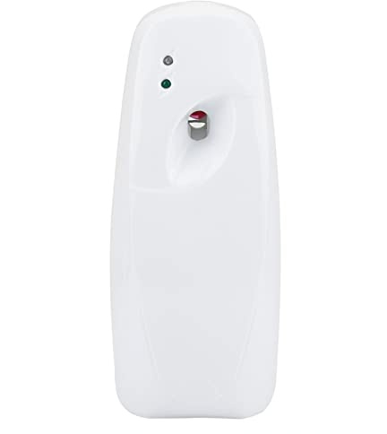 BONKZEBU Automatischer Lufterfrischer, an der Wand Montierter, Verstellbarer Duftsprühspender mit Lichtsensor und 8 15 30 Minuten Intervalleinstellungen, für Zuhause, Badezimmer, Hotel,