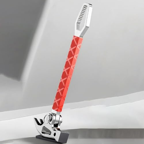 Vibsky Chiave a martello da carpentiere 2 in 1 con piede di porco e levapunti, regolabile da 8 a 22 mm per tirare e sollevare le unghie