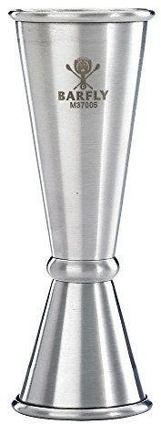 Barfly Jigger in stile giapponese, in acciaio inox, 28,3 g x 56,7 g