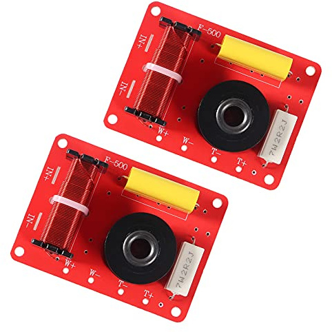 ACEIRMC 2pcs 130W 2-Way Speaker System Audio Crossover Filters Frequency Distributor