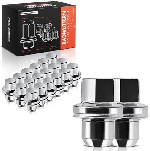 Frankberg 20x Wheel nut front rear RRD500290 Compatible with Discovery iv | Compatible with R.a.n.g.e R.o.v.e.r IV L405, Discovery IV L319, R.a.n.g.e R.o.v.e.r III L322, Discovery V L462