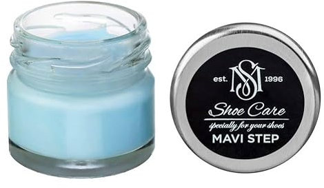 MAVI STEP Multi Oil Balm Wildleder- und Nubuk-Renovierer, cremefarben (121 Hellblau)