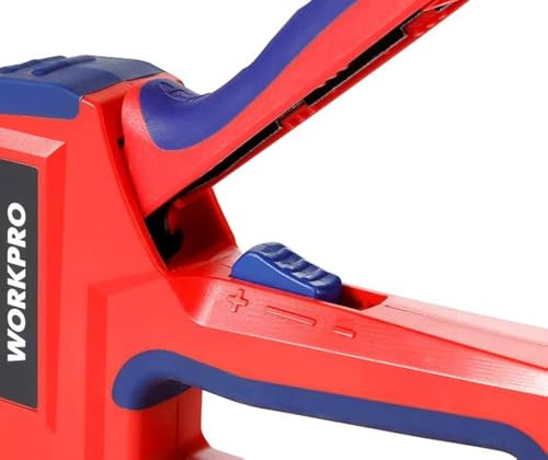 WORKPRO Pistola grapadora profesional 6 en 1 28 x 16.5 x 16.5 pulgadas