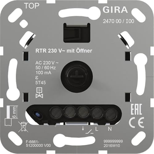 Gira Raumtemperaturregler 247000