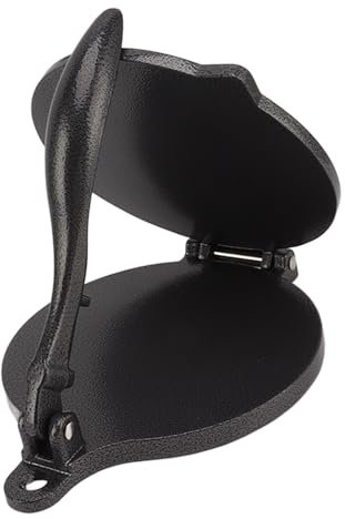 Pressa per Tortilla Manuale in Lega di Alluminio per Preparare Tortini di Pizza, Macchina per Tortilla, Pressa per Impasto, Pressa per Tortilla per Farina (20 cm)