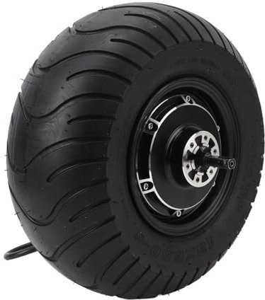 Fydun Elektrischer Motorrad-Nabenmotor, 13-Zoll-Radnabenmotor 48 V-72 V, 1500-3500 W, Bürstenloser Dual-Hall-Gleichstrom-Vakuumreifen-Nabenmotor für Elektrisches Motorrad, Roller, Einrad