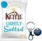 Kettle Potato Crisps 12X80g Full Box with Key Ring (Lightly Salted 12x80g)