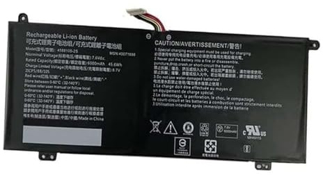 nengbattery 4588105-2s 7.6V,6000mAh /45.6Wh Replacement Battery Compatible With Dynabook satellite pro C50-H C50-E C40-H
