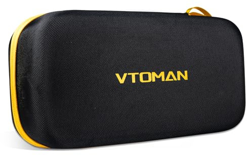 VTOMAN EVA Protective Case for V10 Max 12V Starter, Portable Hard Storage Box Car Tool Gadget Carry Bag