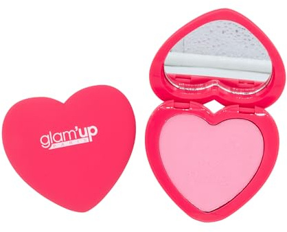 Glam'Up Paris Blush Love me More Rouge – Rouge – Guter Mine und Natürlicher Effekt – anpassbares Ergebnis – Satin-Finish – Langer Halt – Nr. 4 – Cotton Candy