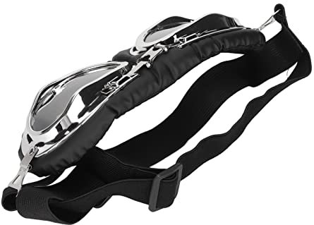 Hundebrille für Mittelgroße und Große Hunde, Augensonnenbrille mit Faltbarem und Elastischem Band, Transparente Haustierbrille, Augenschutz, Sonnenbrille für Haustiere,