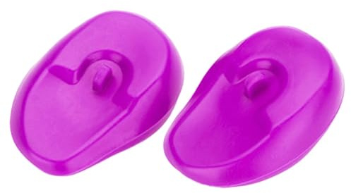 Cubierta protectora para las orejas con tinte para el cabello, orejeras de silicona, protectores de oídos reutilizables, protector permanente para el cabello, fundas de ducha